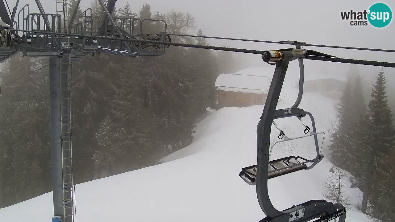 Kranjska Gora webcam VITRANC 2 | Bergstation
