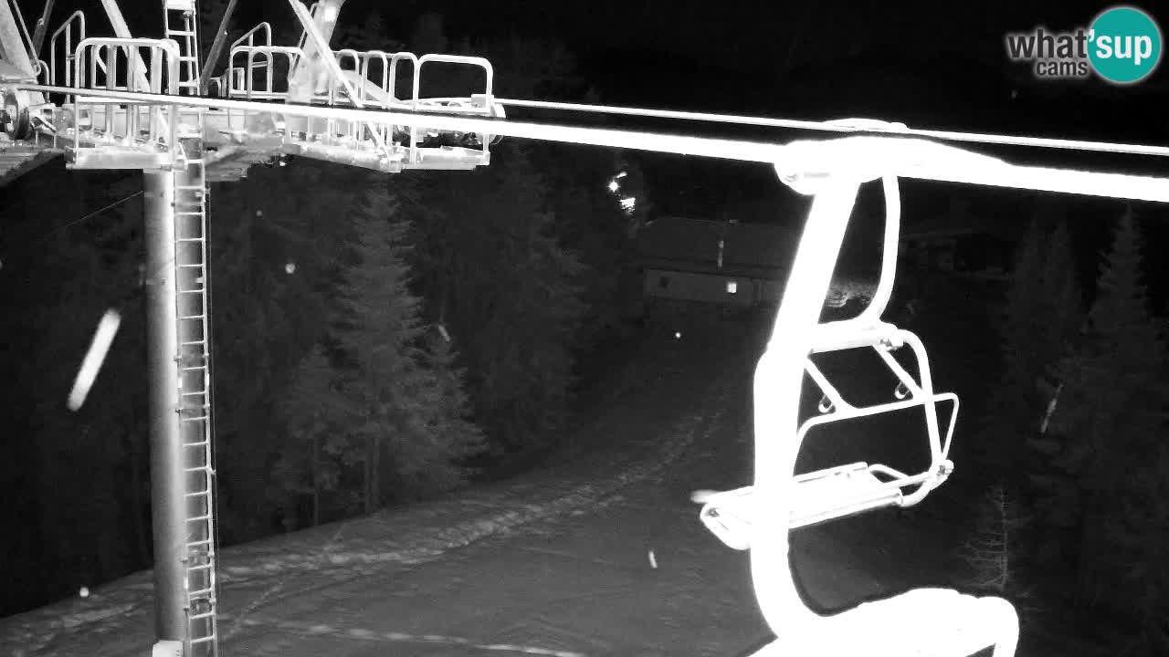 Webcam Kranjska Gora VITRANC 2 upper station