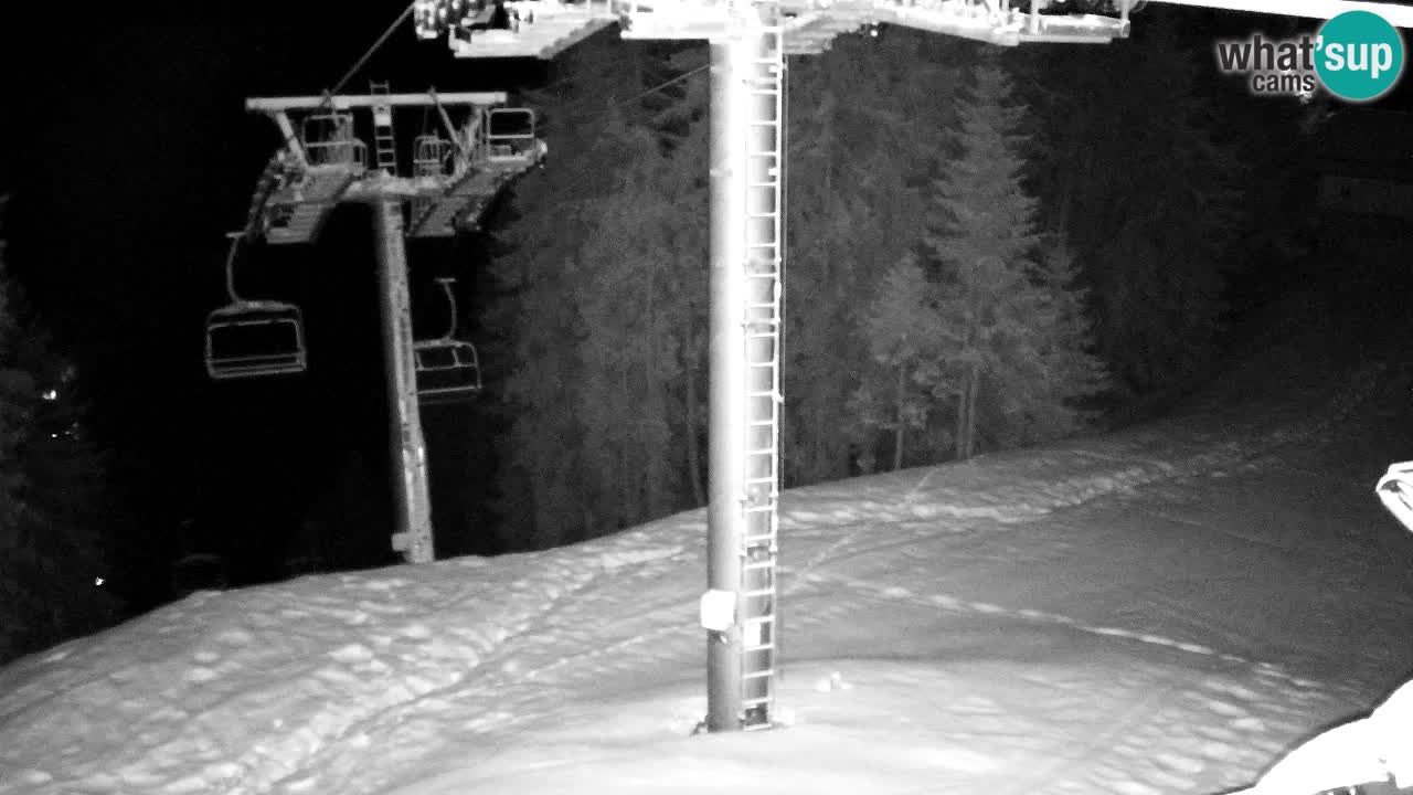 Webcam Kranjska Gora VITRANC 2 upper station