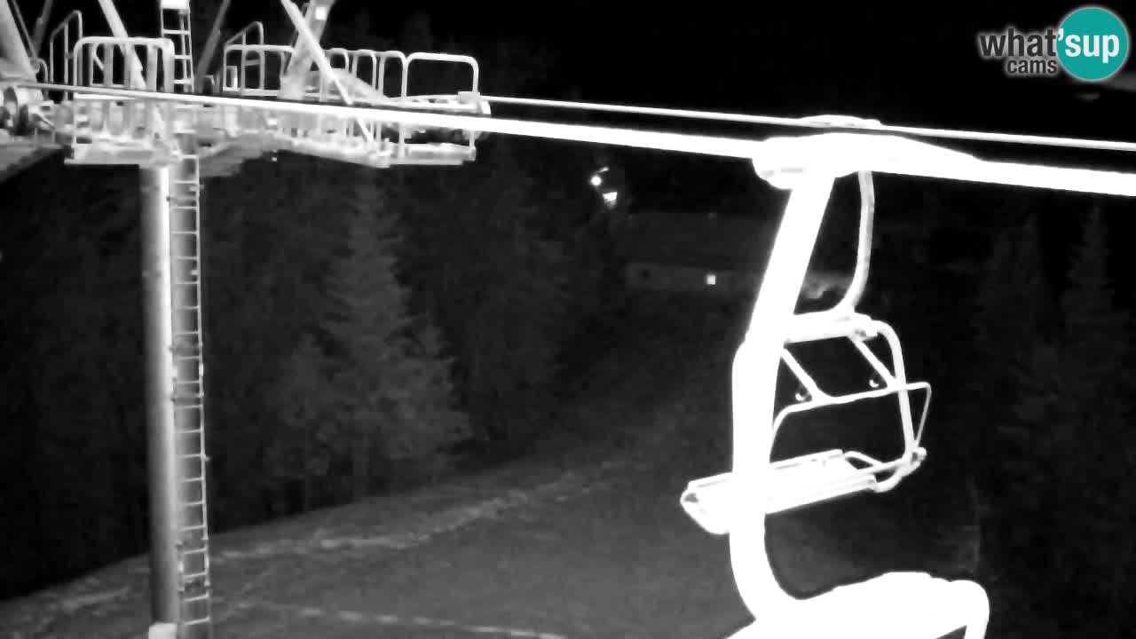 Webcam Kranjska Gora VITRANC 2 upper station