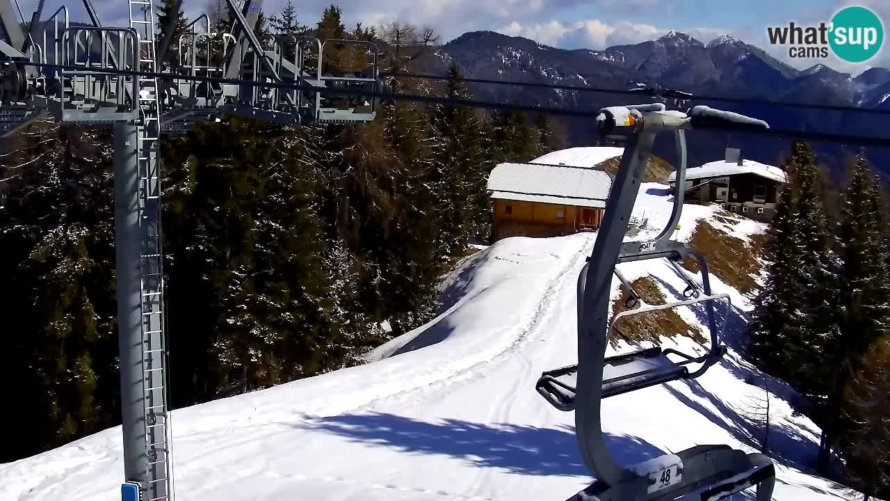 Webcam Kranjska Gora VITRANC 2 upper station