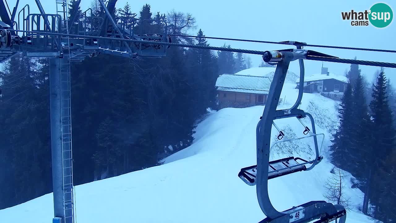 Webcam Kranjska Gora VITRANC 2 | Station supérieure