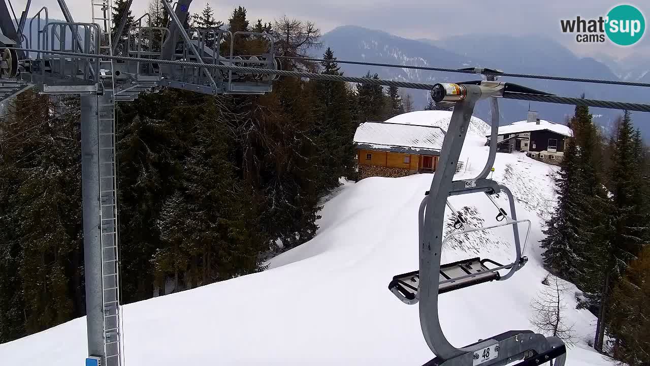 Webcam Kranjska Gora VITRANC 2 upper station