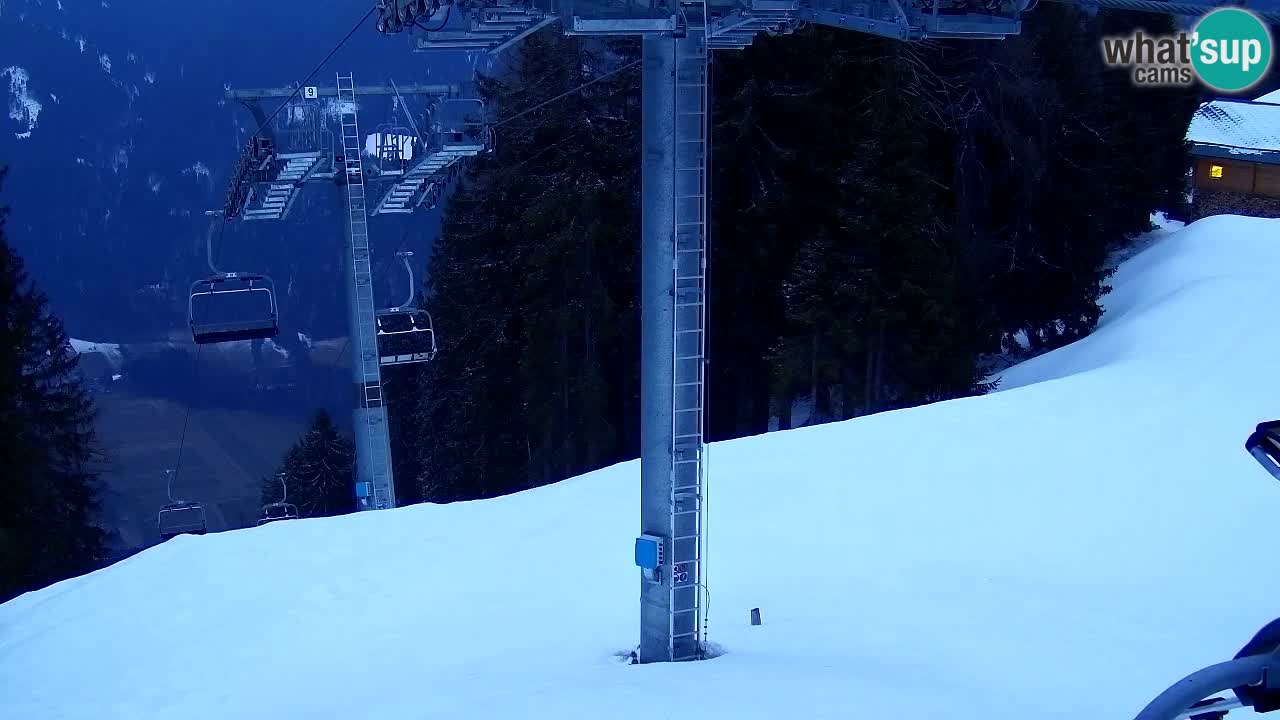 Webcam Kranjska Gora VITRANC 2 | station supérieure