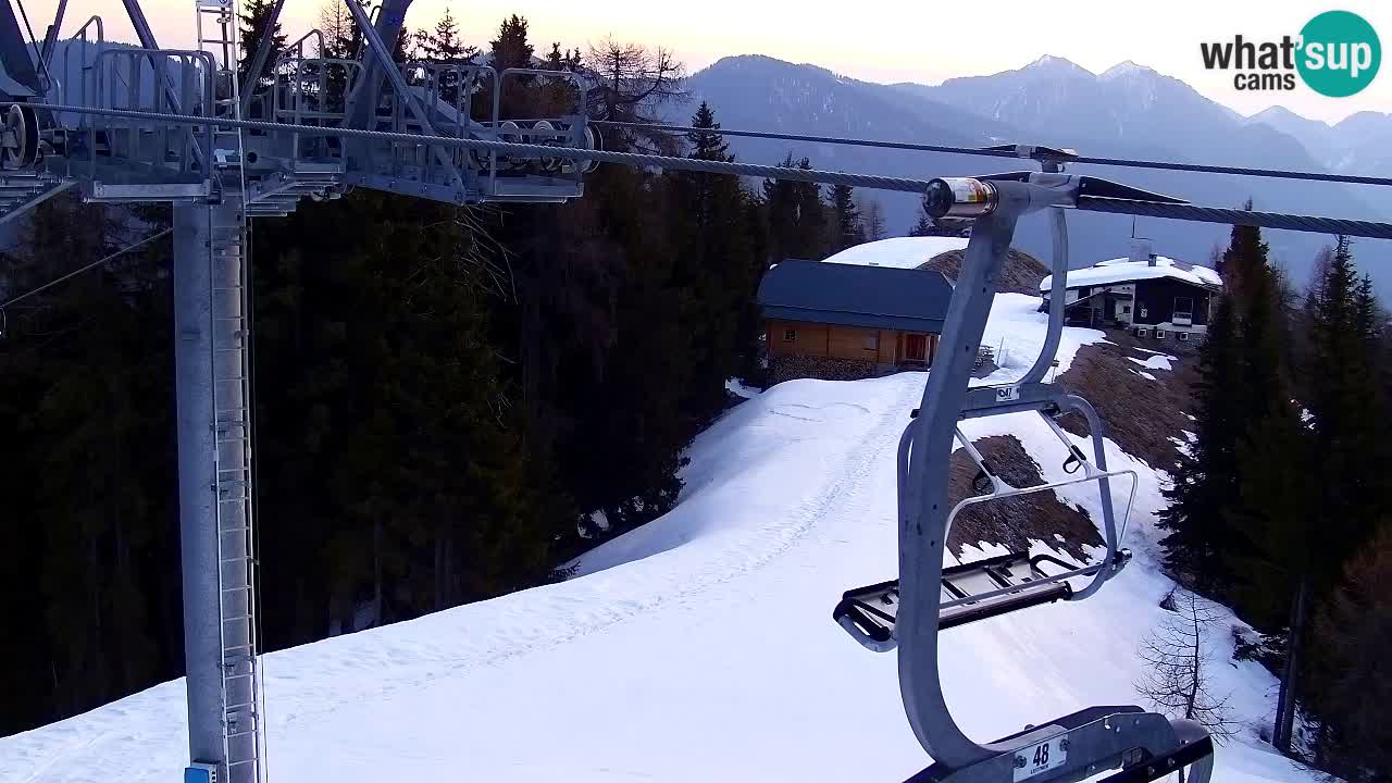 Webcam Kranjska Gora VITRANC 2 upper station