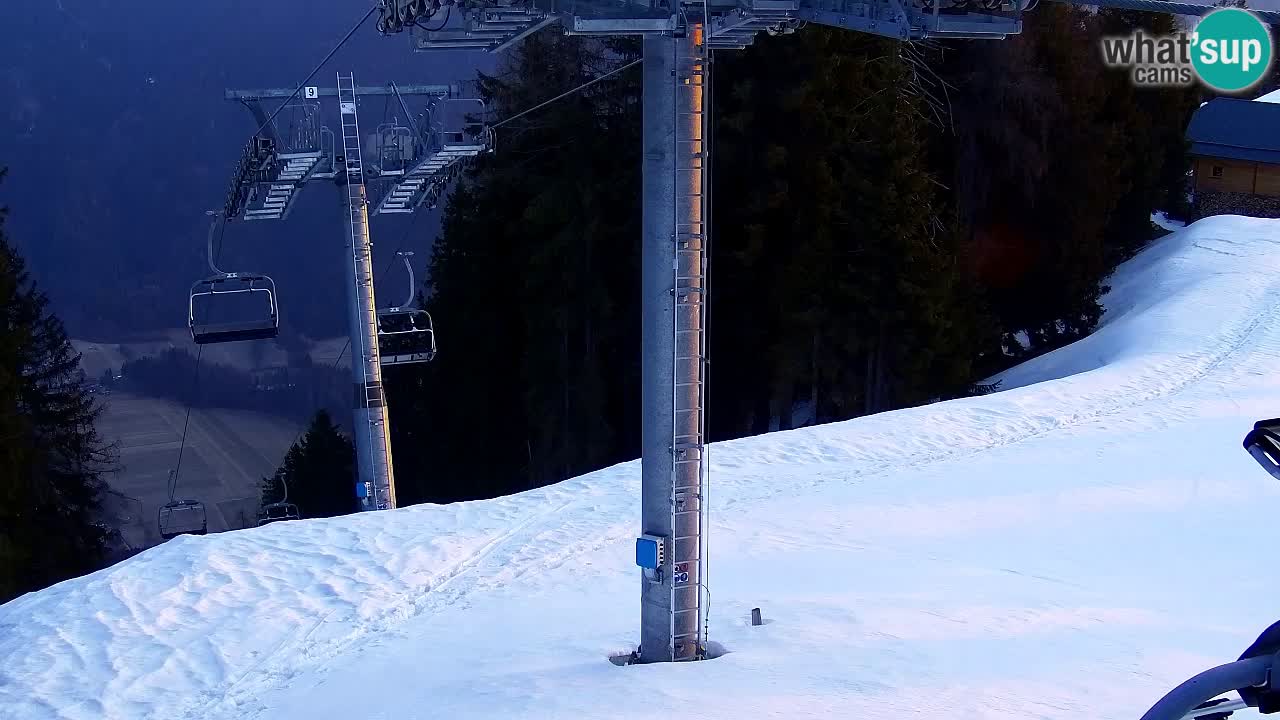 Webcam Kranjska Gora VITRANC 2 upper station