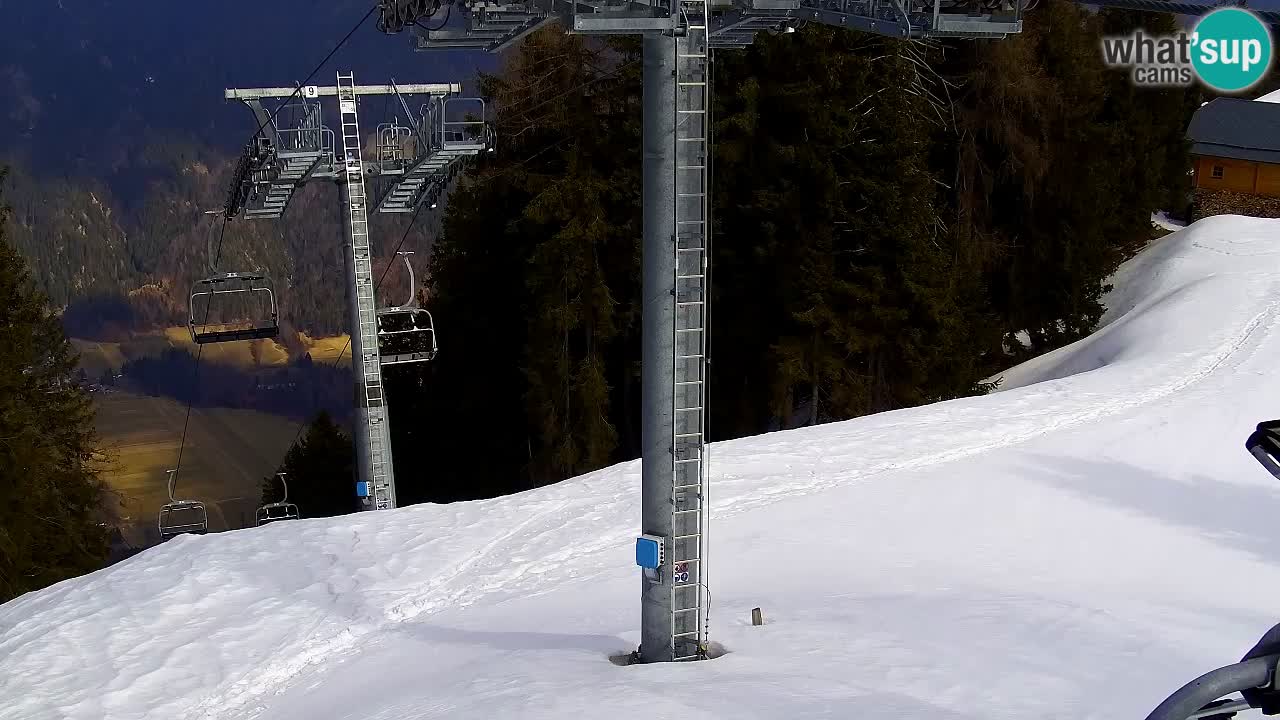 Web kamera Kranjska Gora VITRANC 2 | gornja postaja
