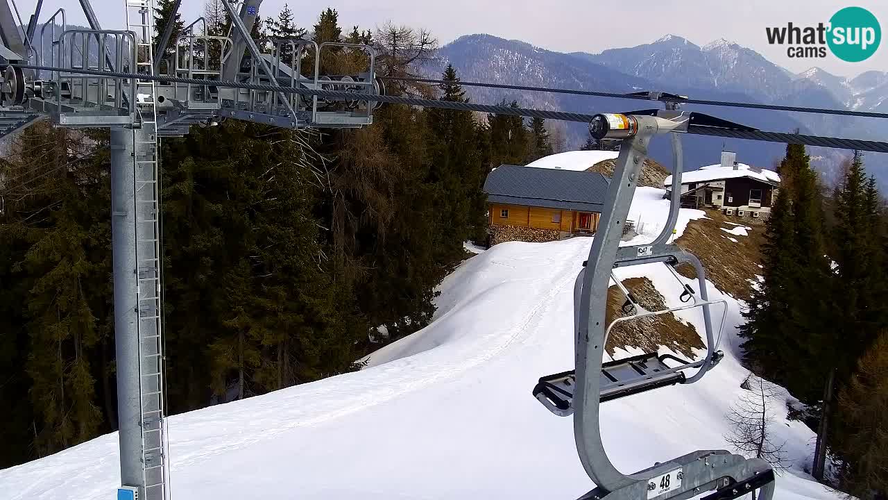 Kranjska Gora webcam VITRANC 2 | Bergstation