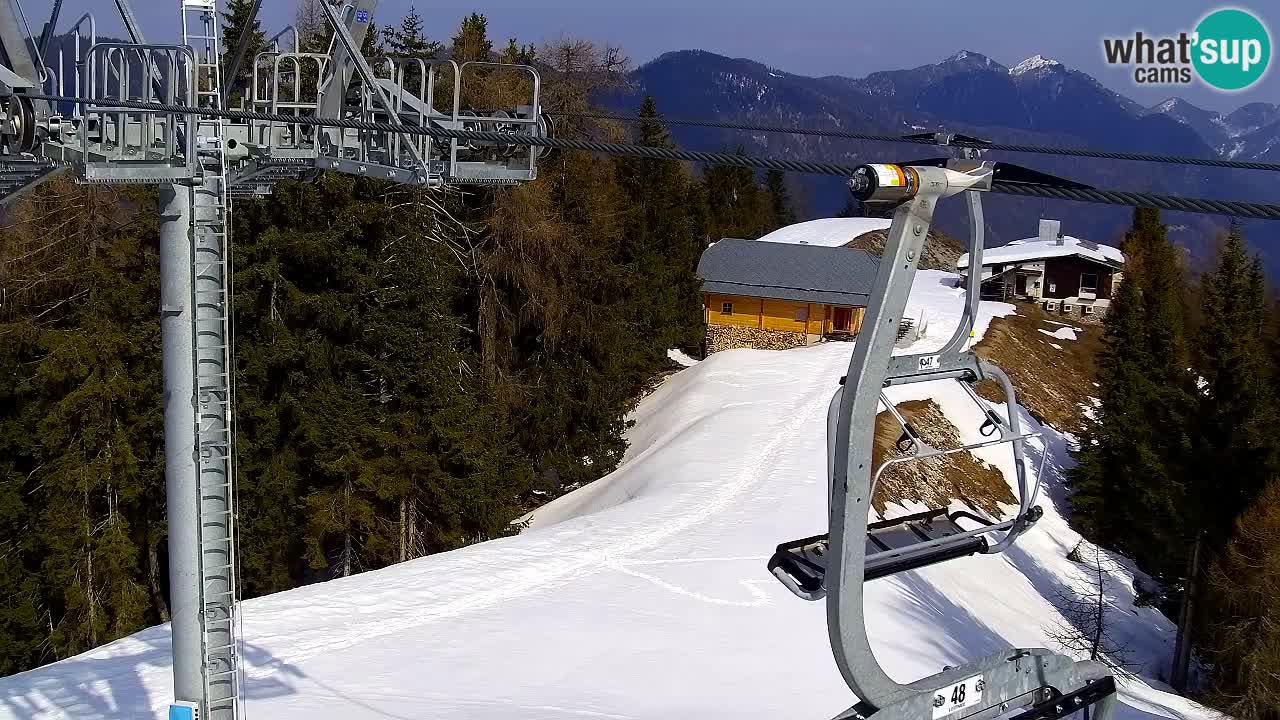Webcam Kranjska Gora VITRANC 2 upper station