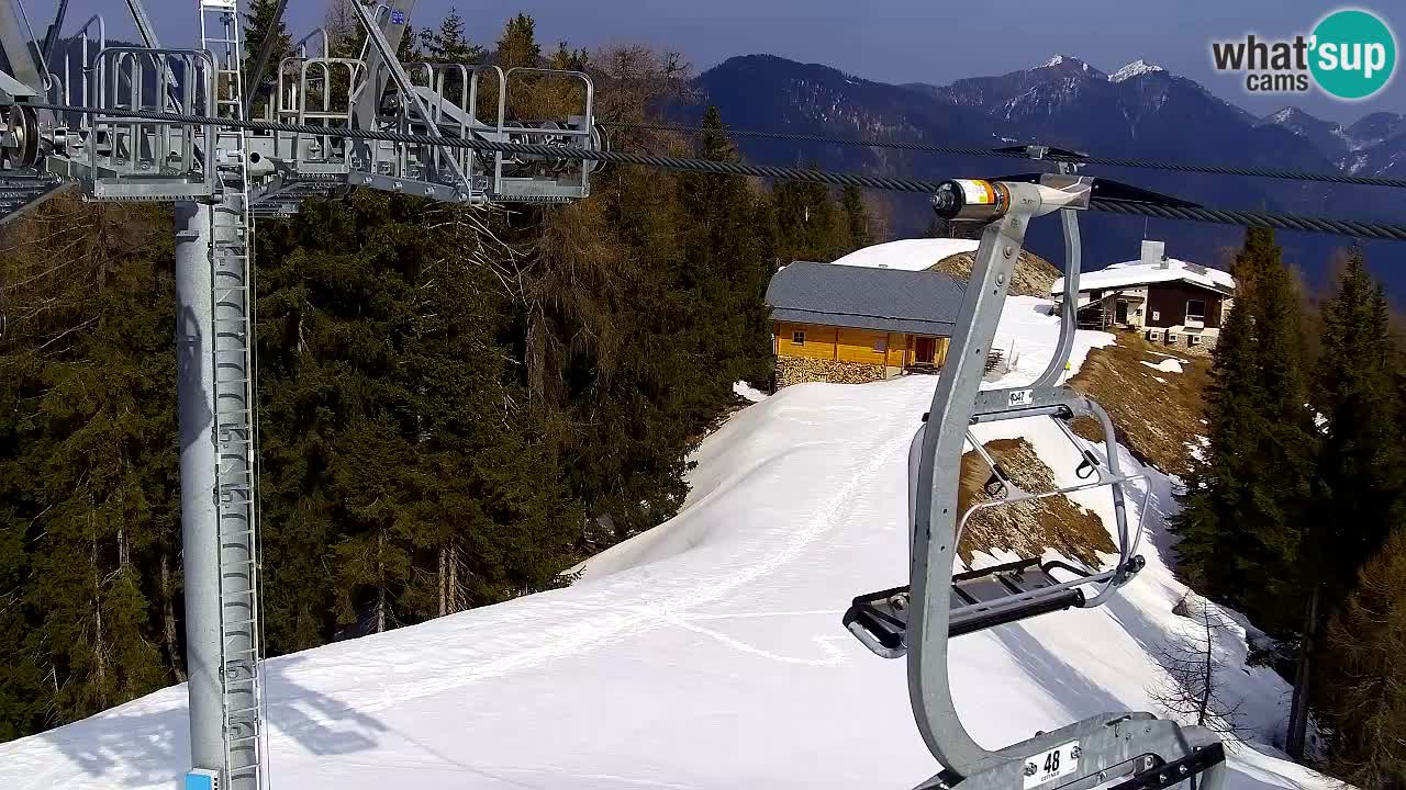 Webcam Kranjska Gora VITRANC 2 upper station