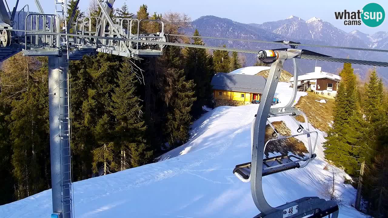 Kranjska Gora webcam VITRANC 2 | Bergstation