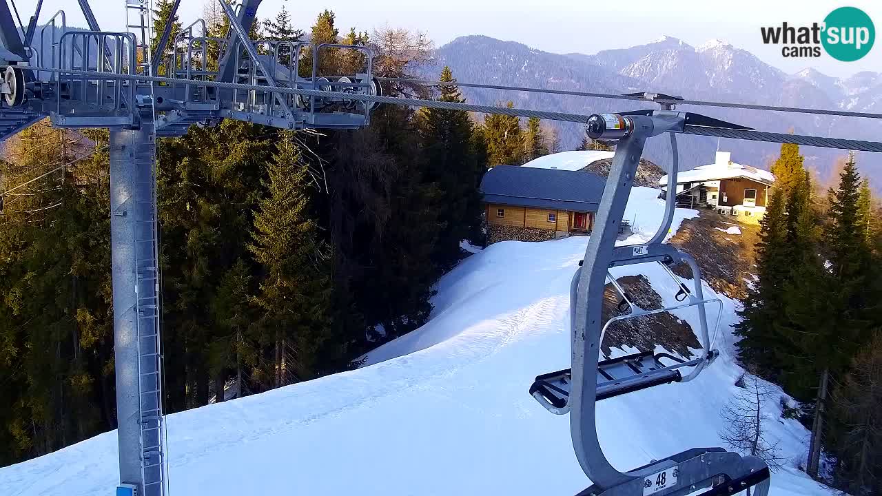 Kranjska Gora webcam VITRANC 2 | Bergstation