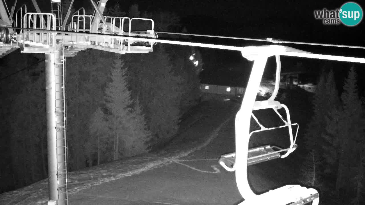 Web kamera Kranjska Gora VITRANC 2 | gornja postaja