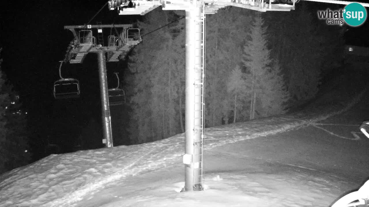 Webcam Kranjska Gora VITRANC 2 upper station