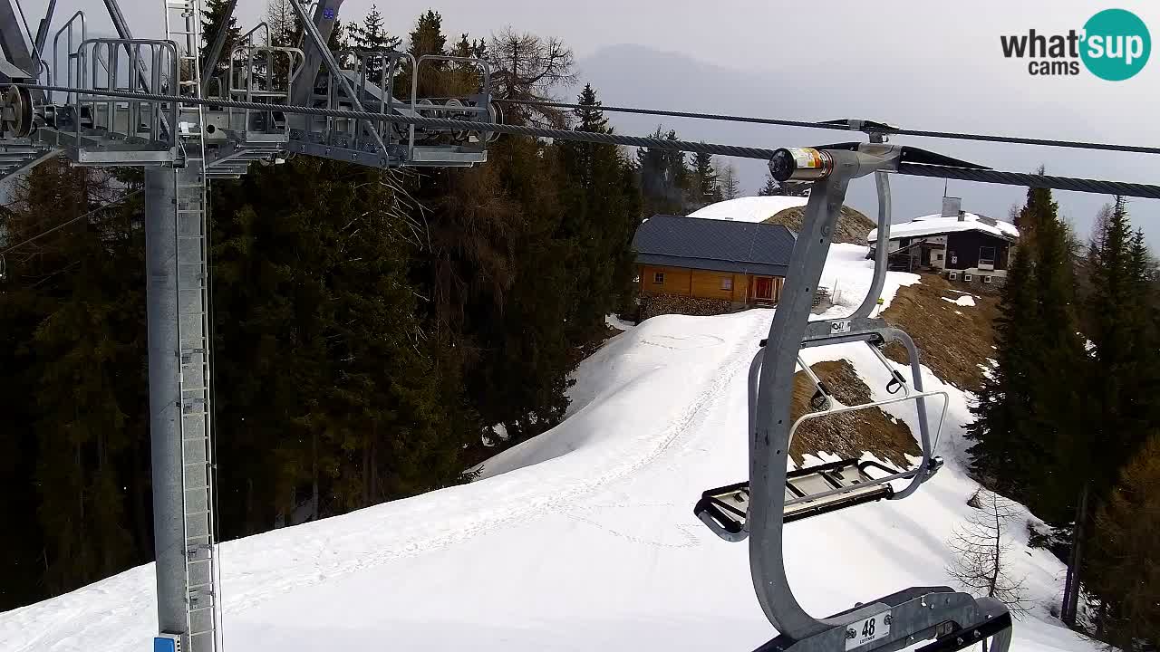 Webcam Kranjska Gora VITRANC 2 | station supérieure