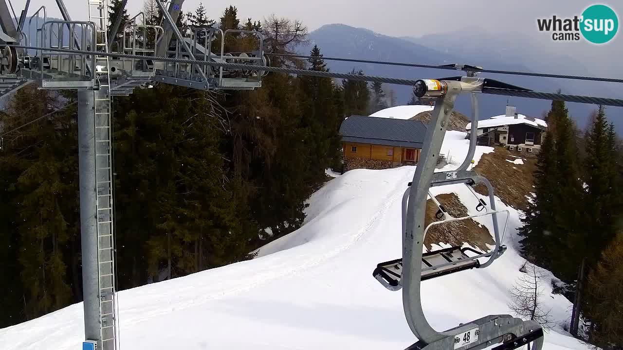 Webcam Kranjska Gora VITRANC 2 | station supérieure