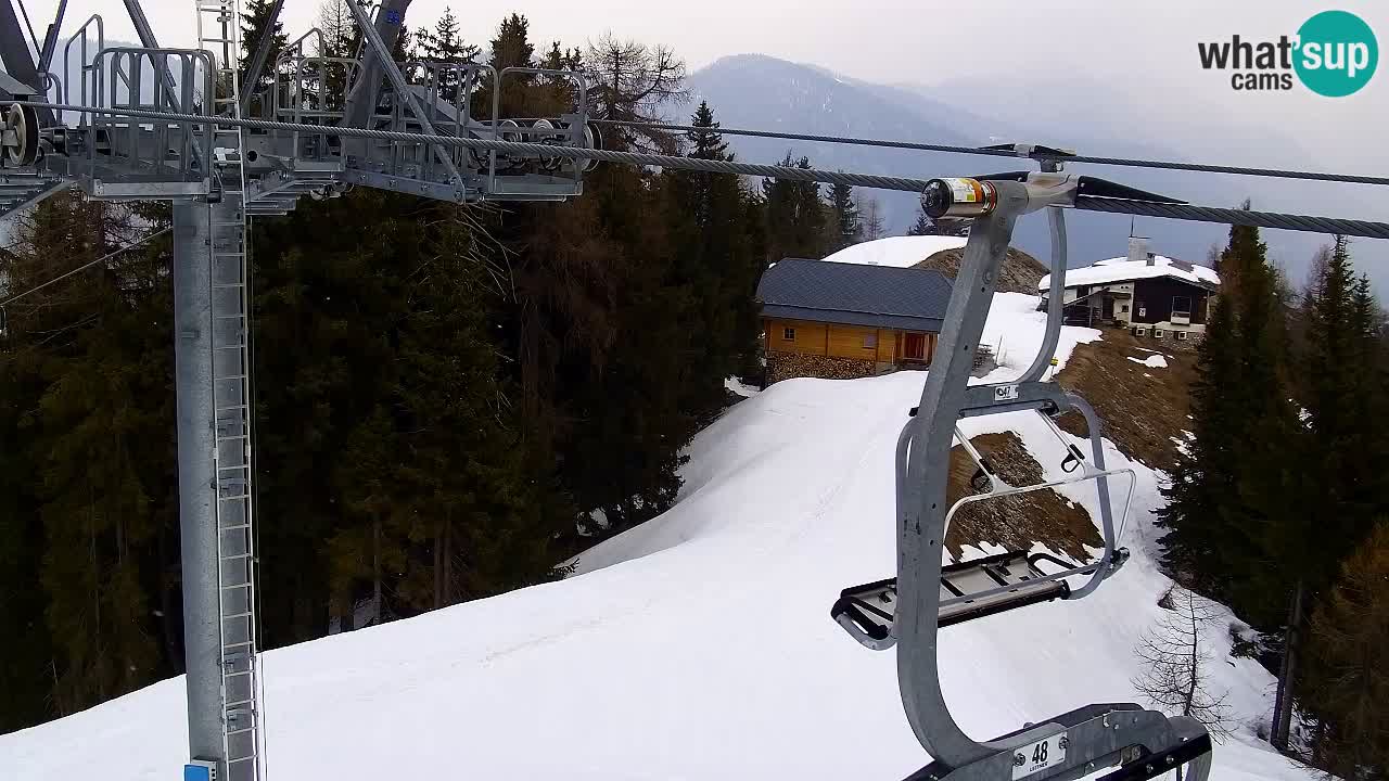 Webcam Kranjska Gora VITRANC 2 | station supérieure