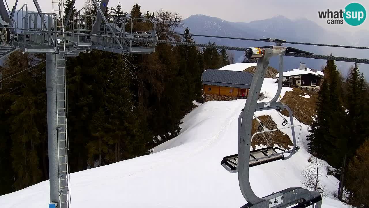 Webcam Kranjska Gora VITRANC 2 | Station supérieure