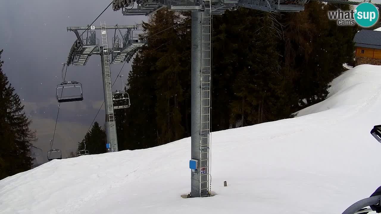 Web kamera Kranjska Gora VITRANC 2 | gornja postaja