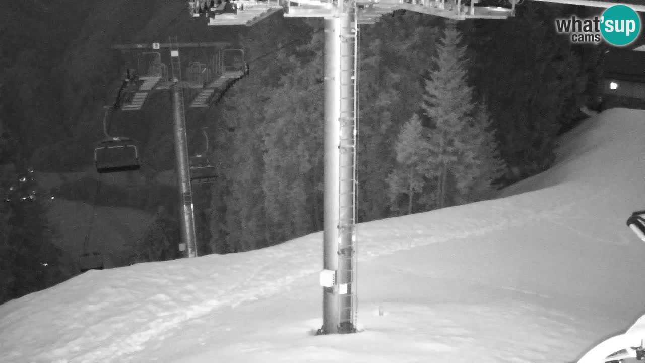Web kamera Kranjska Gora VITRANC 2 | gornja postaja