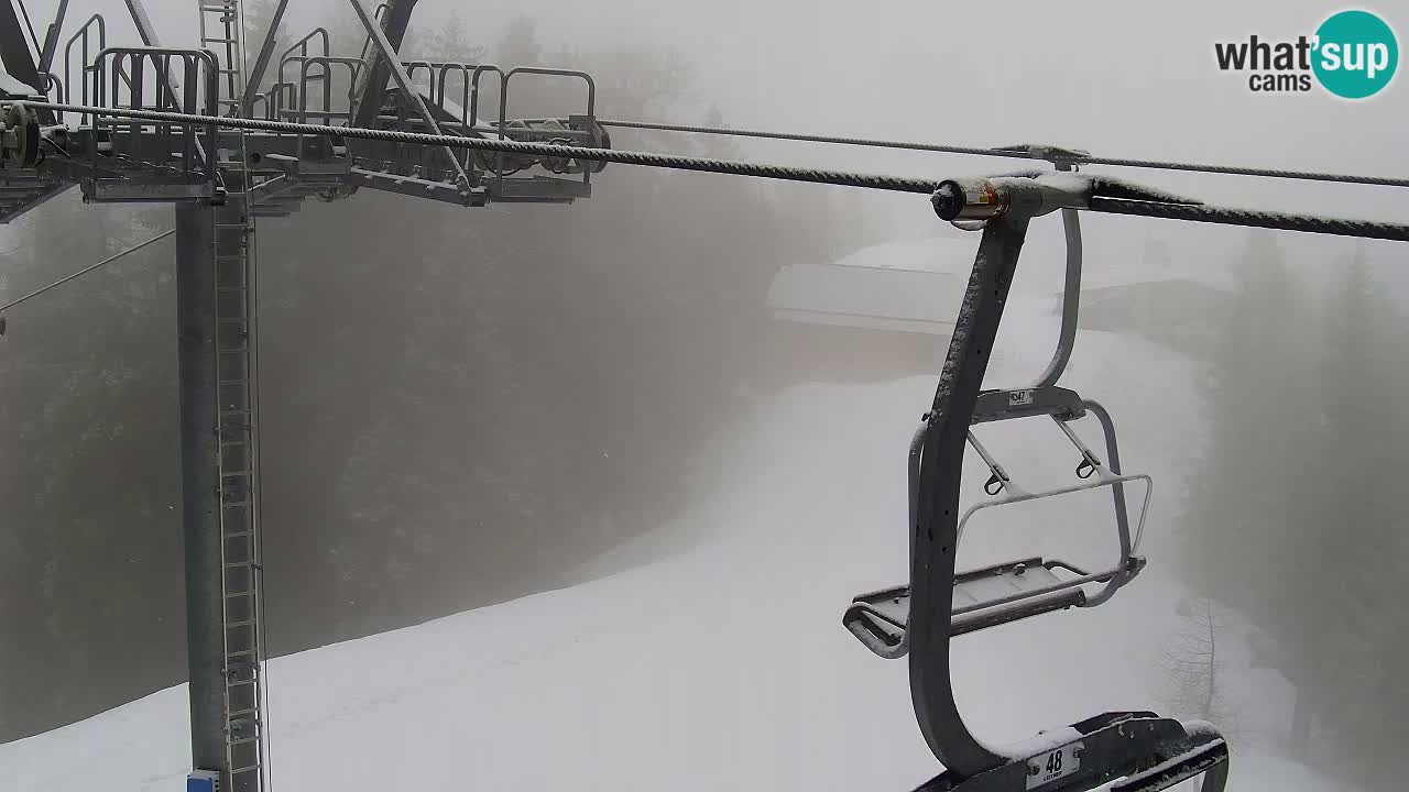 Webcam Kranjska Gora VITRANC 2 | Station supérieure