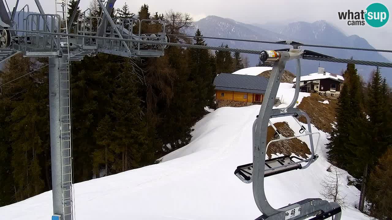 Webcam Kranjska Gora VITRANC 2 | Station supérieure