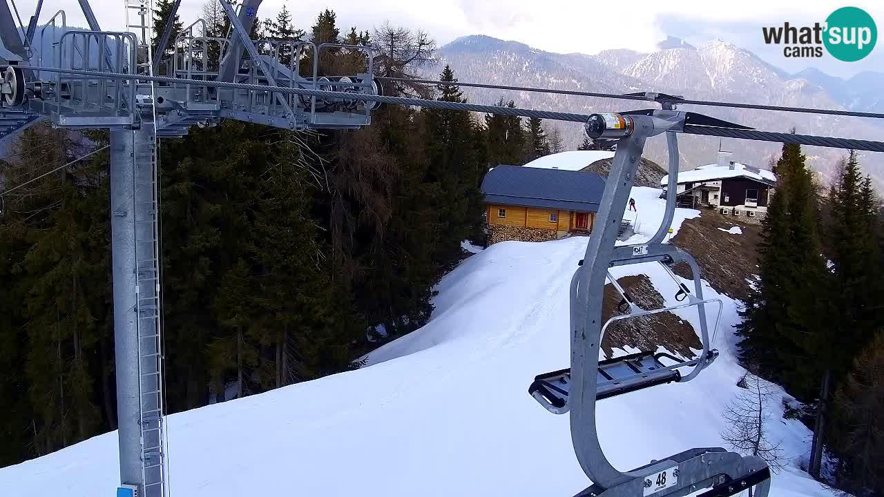 Webcam VITRANC 2 | Kranjska Gora – stazione superiore