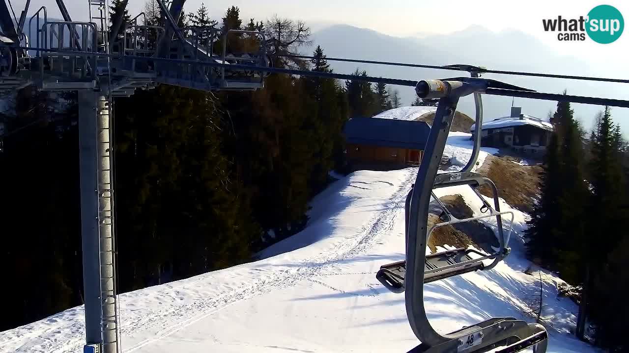 Webcam Kranjska Gora VITRANC 2 upper station