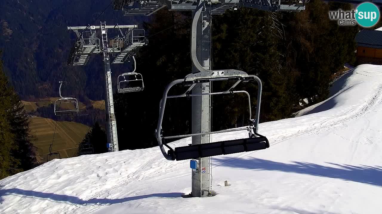 Webcam Kranjska Gora VITRANC 2 upper station