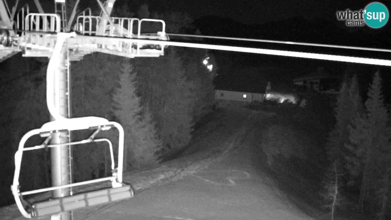 Webcam Kranjska Gora VITRANC 2 | station supérieure