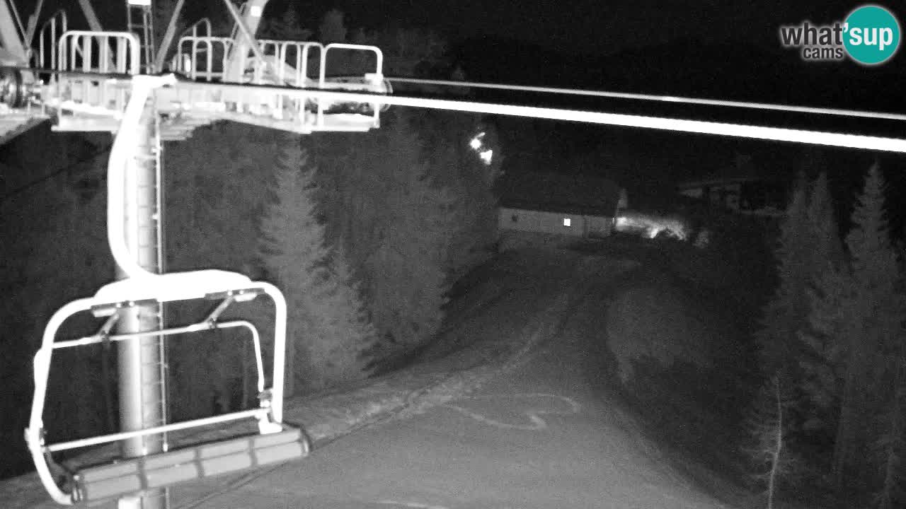 Webcam Kranjska Gora VITRANC 2 | station supérieure