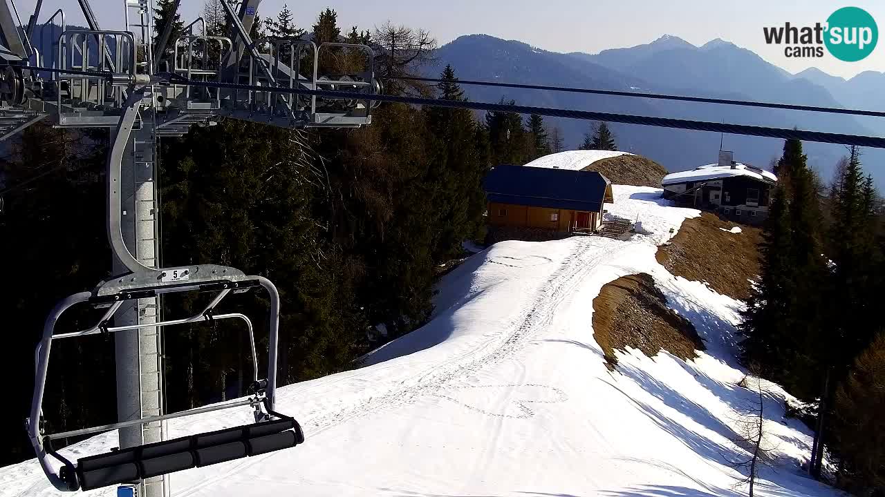 Webcam Kranjska Gora VITRANC 2 upper station