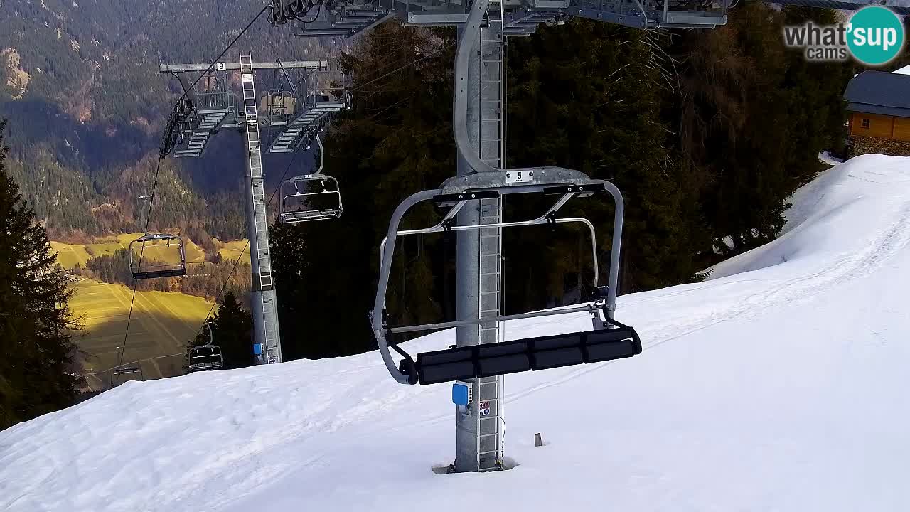 Web kamera Kranjska Gora VITRANC 2 | gornja postaja