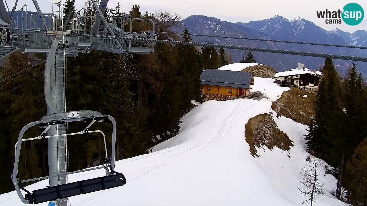 Webcam Kranjska Gora VITRANC 2 upper station
