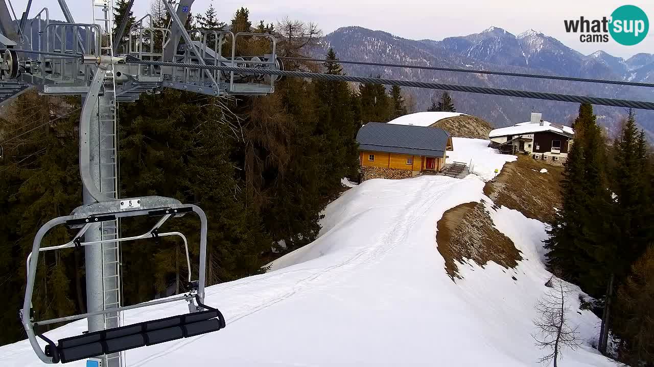 Webcam Kranjska Gora VITRANC 2 | Station supérieure