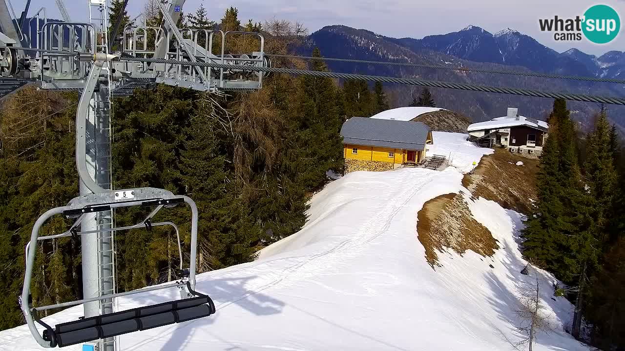 Webcam VITRANC 2 | Kranjska Gora – stazione superiore