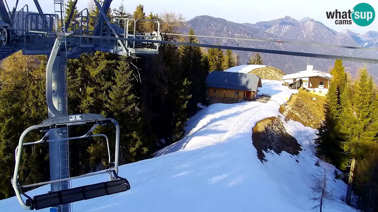 Webcam Kranjska Gora VITRANC 2 | station supérieure