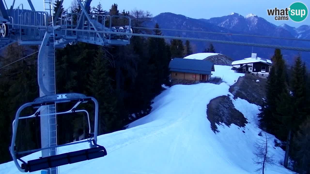 Webcam Kranjska Gora VITRANC 2 | station supérieure