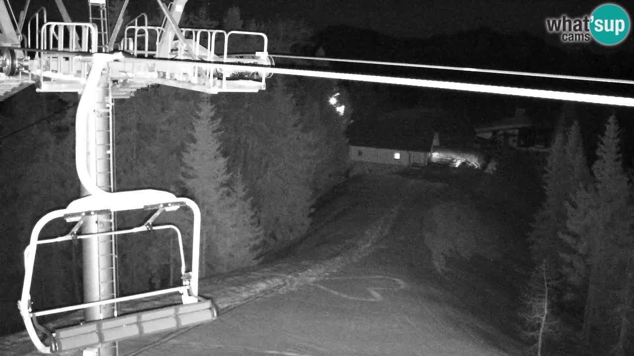 Webcam Kranjska Gora VITRANC 2 | Station supérieure