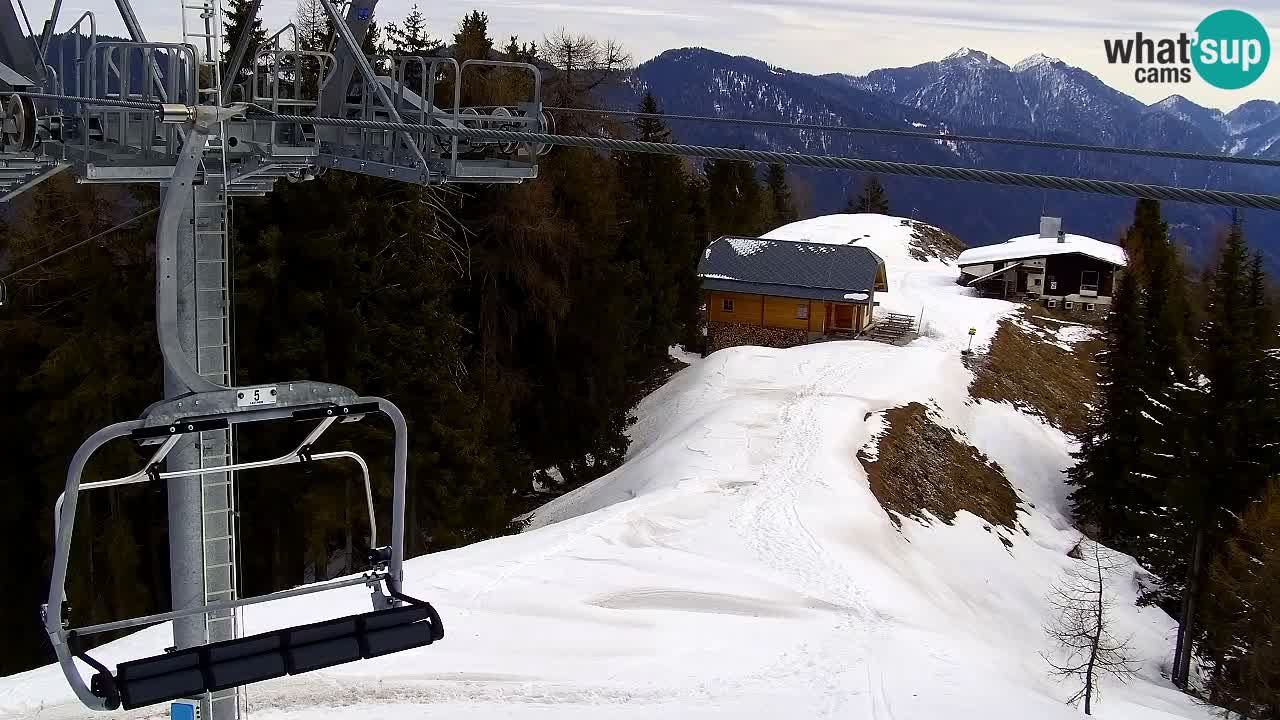 Webcam Kranjska Gora VITRANC 2 | station supérieure