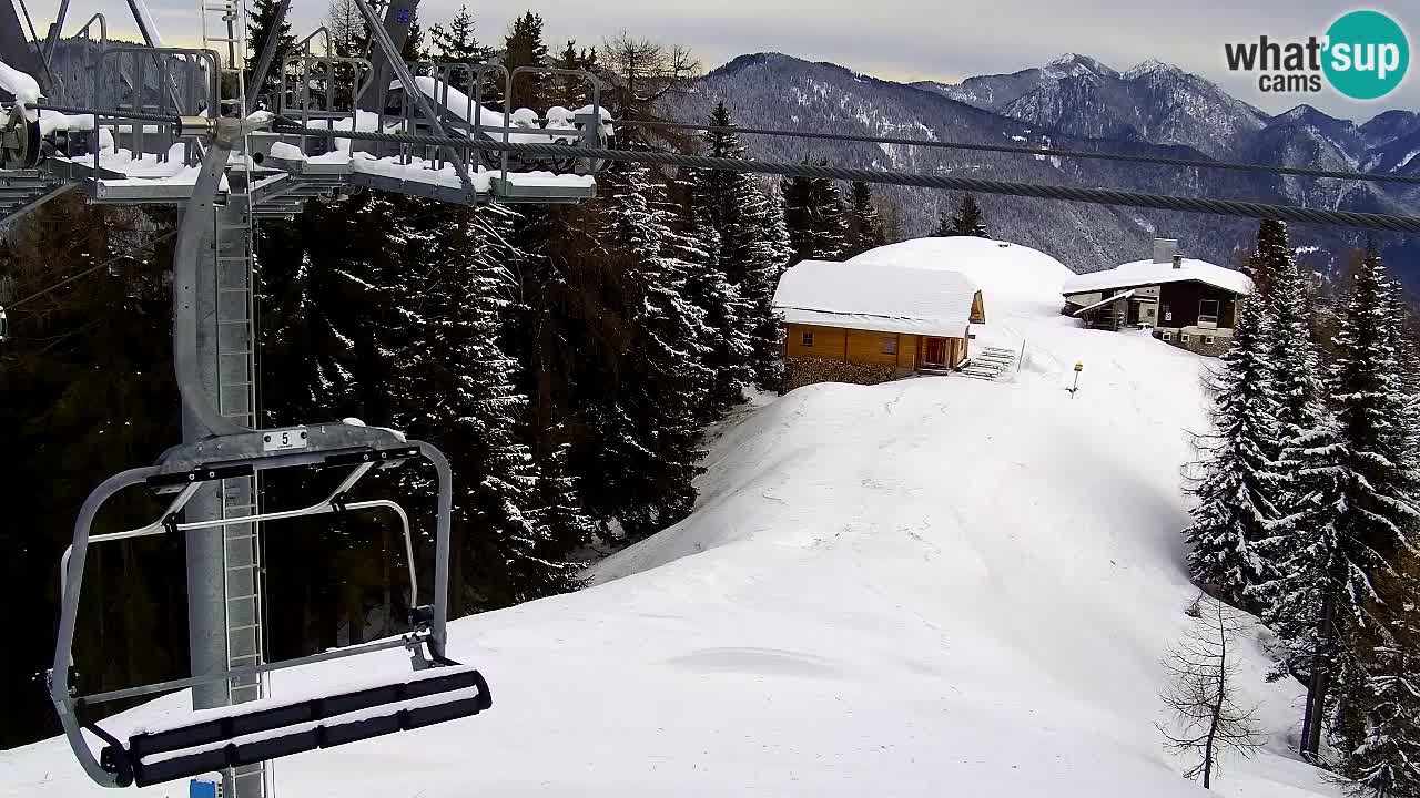 Kranjska Gora webcam VITRANC 2 | Bergstation