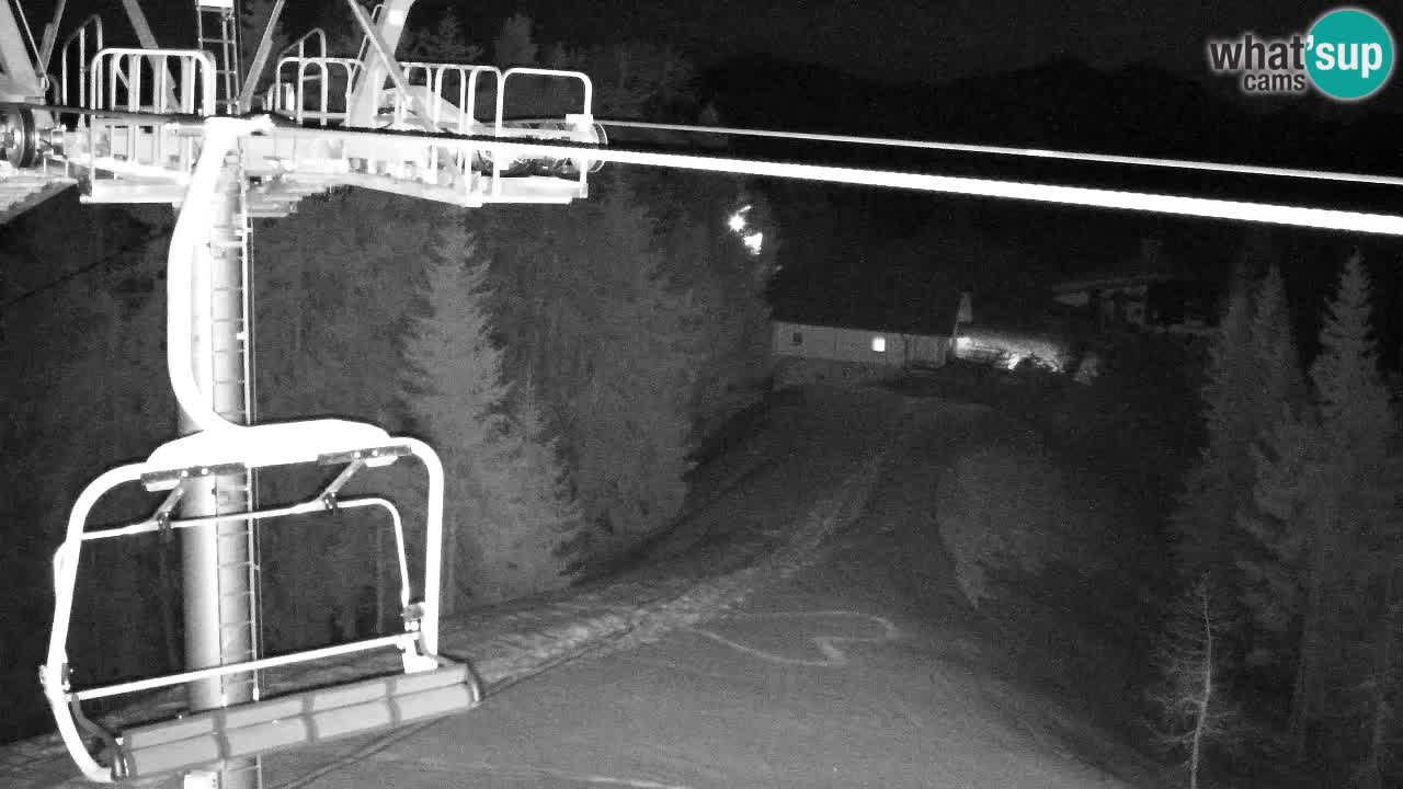 Webcam Kranjska Gora VITRANC 2 upper station