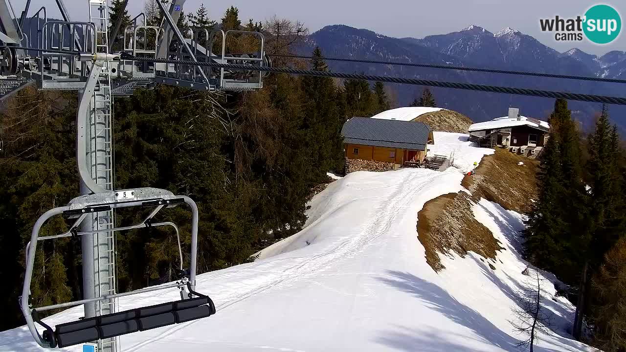 Webcam Kranjska Gora VITRANC 2 | Station supérieure