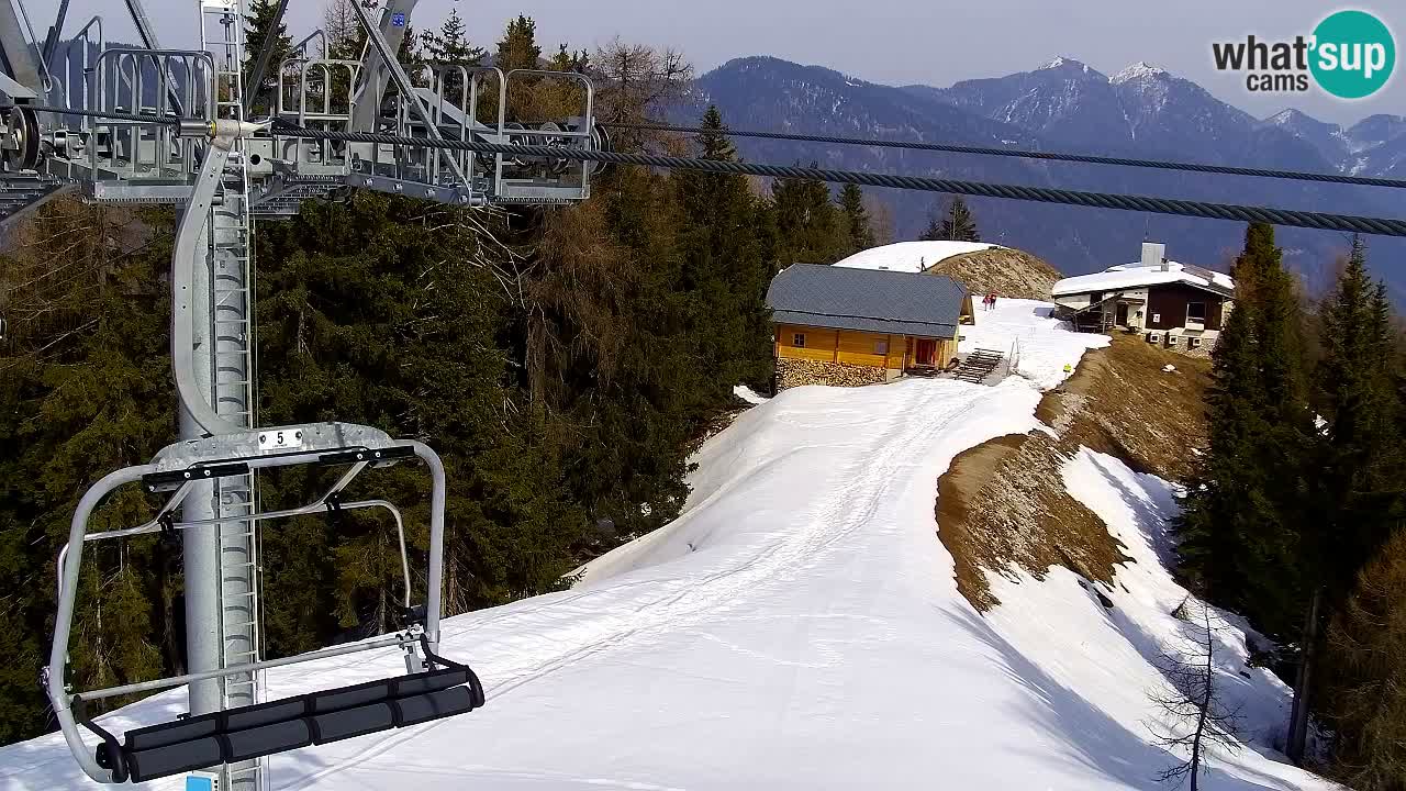 Webcam Kranjska Gora VITRANC 2 | Station supérieure