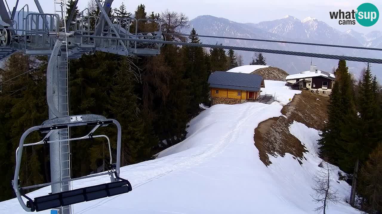 Webcam VITRANC 2 | Kranjska Gora – stazione superiore