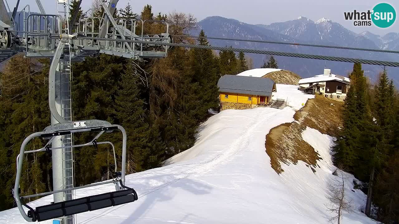 Webcam VITRANC 2 | Kranjska Gora – stazione superiore