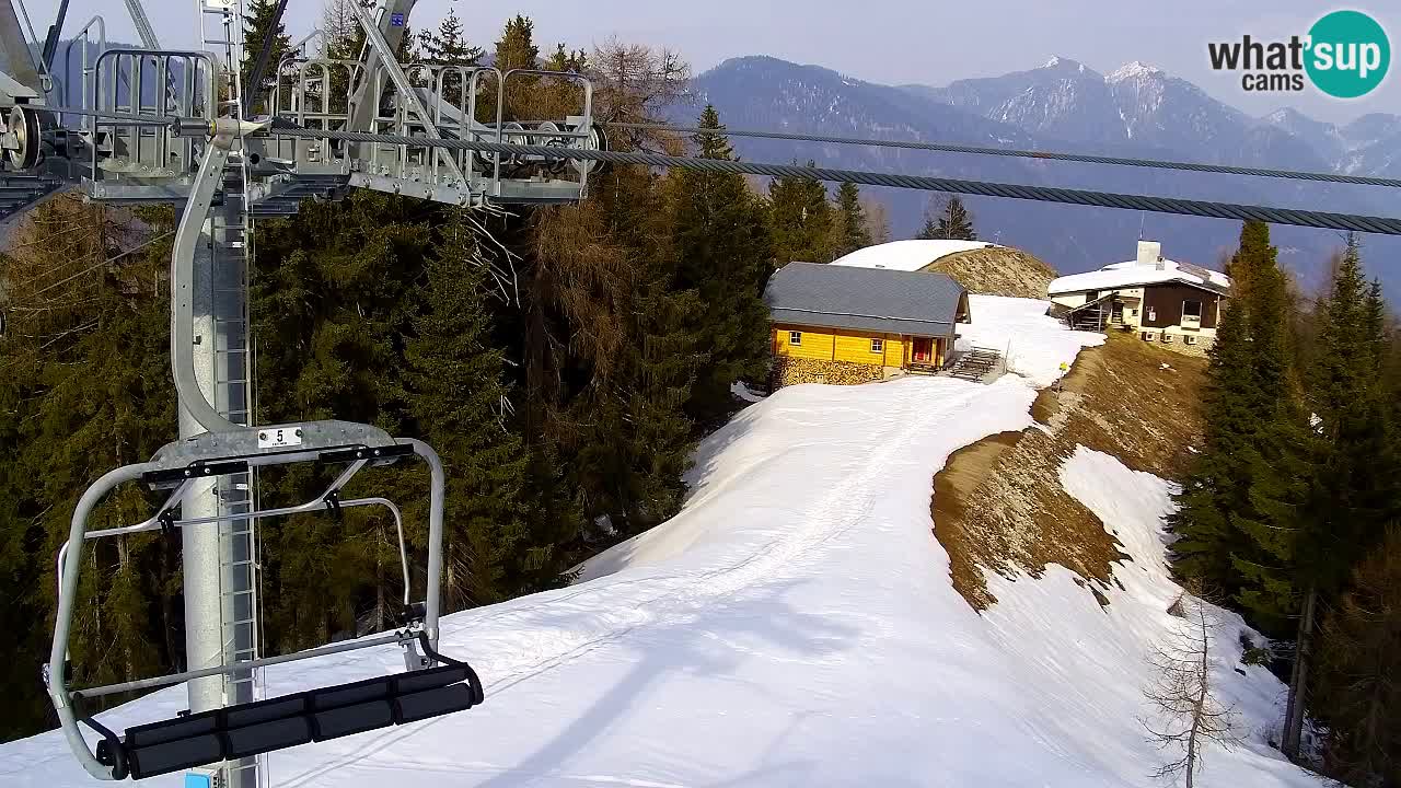 Web kamera Kranjska Gora VITRANC 2 | gornja postaja