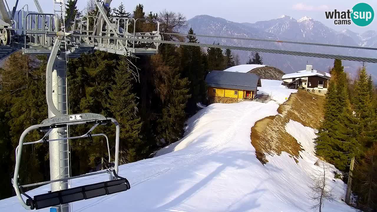 Webcam Kranjska Gora VITRANC 2 | station supérieure