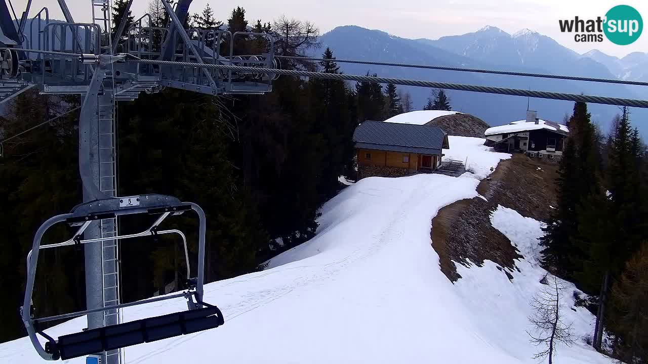 Webcam Kranjska Gora VITRANC 2 upper station