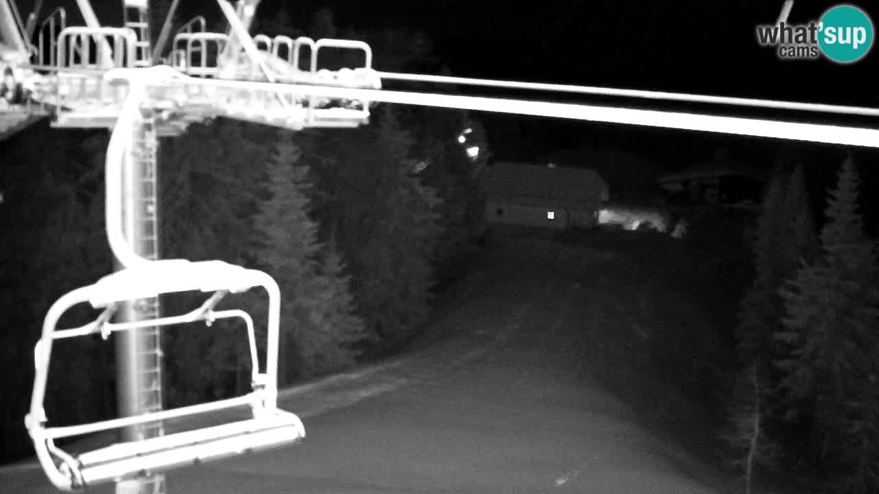 Webcam Kranjska Gora VITRANC 2 | Station supérieure